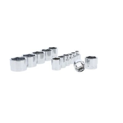 GearWrench 13 Piece 3/8 Inch Drive 6 Point Stubby Socket Set SAE