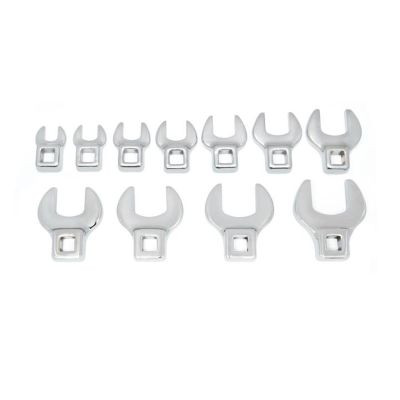 GearWrench 11 Piece 3/8 Inch Drive Crowfoot SAE Wrench Set