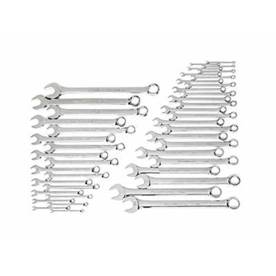 GearWrench 44 Piece 12 Point Long Pattern Combination SAE/Metric Wrench Set