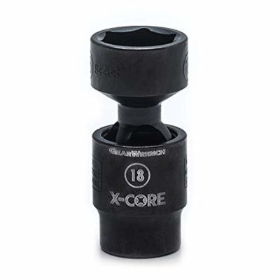 GearWrench 3/8 Inch Drive 6 Point Standard X-Core Pinless Impact Universal Metric Socket 14mm