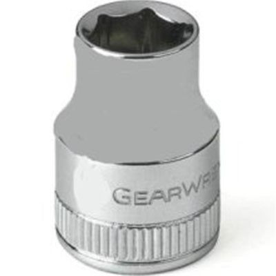 GearWrench 1/4 Inch Drive 6 Point Standard Metric Socket 15mm