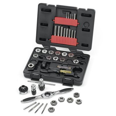 GearWrench 42 Piece Metric Ratcheting Tap and Die Set