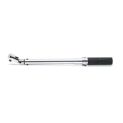 GearWrench 3/8 Inch Drive Flex Head Micrometer Torque Wrench 5-75 ft/lbs.