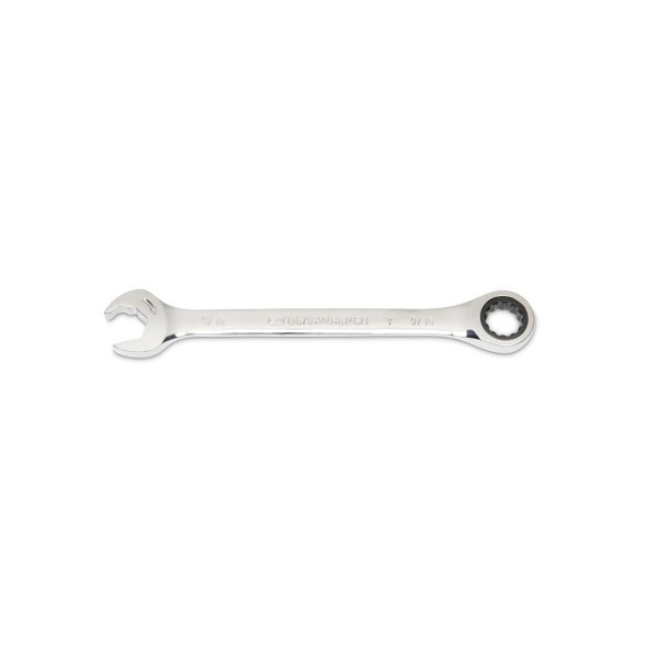 GearWrench 9/16 Inch 72-Tooth 12 Point Open End Ratcheting Combination Wrench - 85578