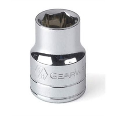 GearWrench 1/4 Inch Drive 6 Point Standard SAE Socket 3/8 Inch
