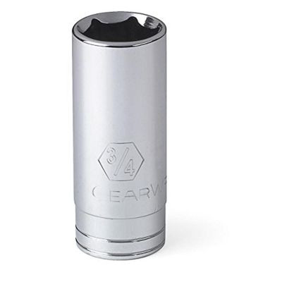 GearWrench 1/2 Inch Drive 6 Point Deep SAE Socket 3/4 Inch