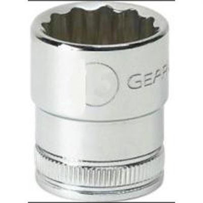 GearWrench 1/2 Inch Drive 12 Point Standard Metric Socket 12mm