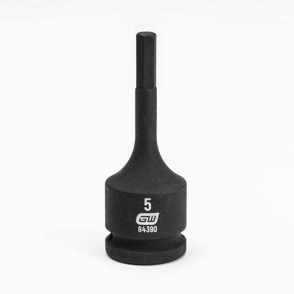 GearWrench 3/8 Inch Drive Hex Bit Impact Metric Socket 5mm - 84390