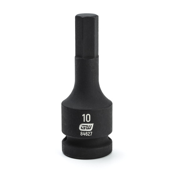 GearWrench 1/2 Inch Drive Hex Bit Impact Metric Socket 10mm - 84627