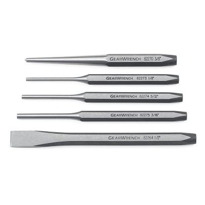 GearWrench 5 Piece Punch and Chisel Set