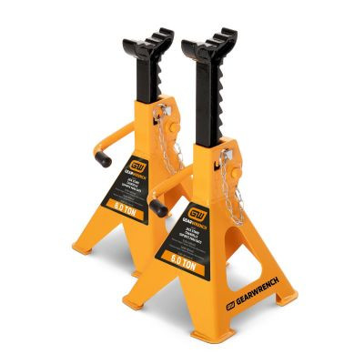 GearWrench 6 Ton Ratcheting Jack Stand -2 Per Pack