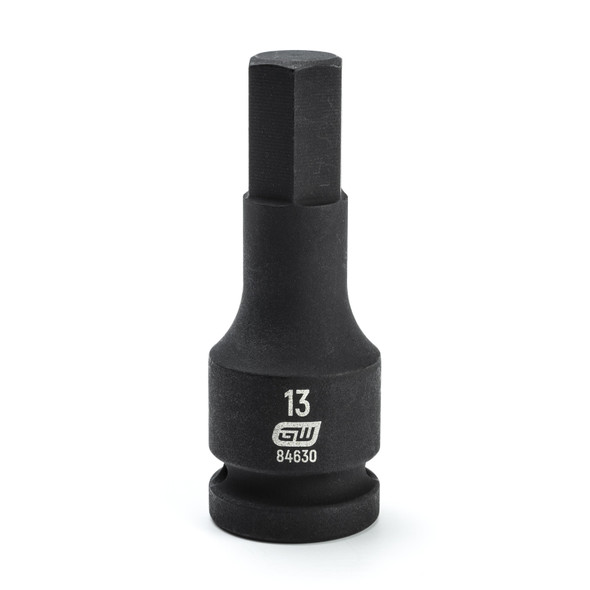 GearWrench 1/2 Inch Drive Hex Bit Impact Metric Socket 13mm - 84630