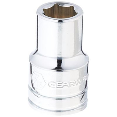 GearWrench 1/2 Inch Drive 6 Point Standard SAE Socket 7/16 Inch