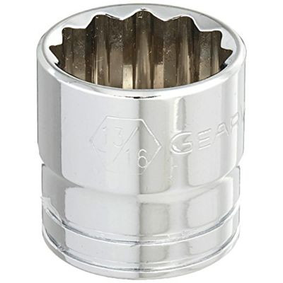 GearWrench 3/8 Inch Drive 12 Point Standard SAE Socket 13/16 Inch