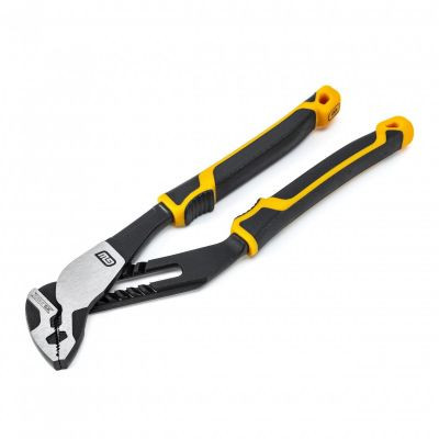 GearWrench 8 Inch PITBULL K9 Straight Jaw Dual Material Tongue and Groove Pliers