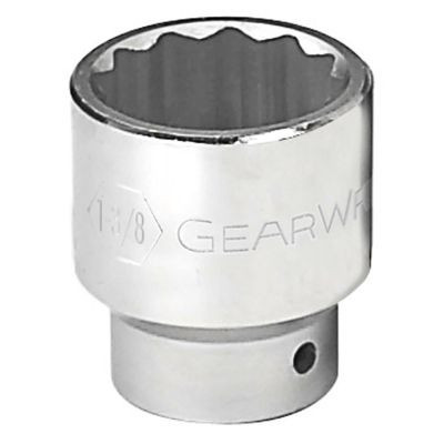 GearWrench 3/4 Inch Drive 12 Point Standard SAE Socket 1-7/8 Inch