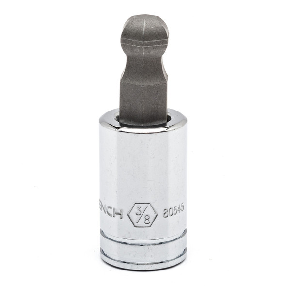 GearWrench 3/8 Inch Drive Ball End Hex Bit SAE Socket 3/8 Inch - 80545