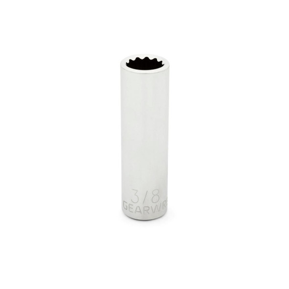 GearWrench 1/4 Inch Drive 12 Point Deep SAE Socket 3/8 Inch - 80226
