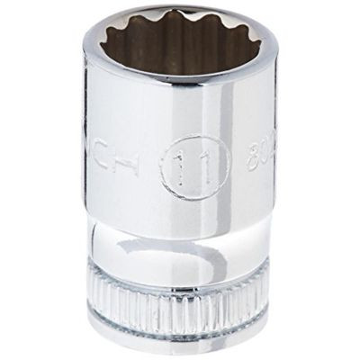 GearWrench 1/4 Inch Drive 12 Point Standard Metric Socket 11mm