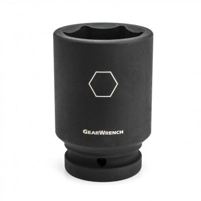 GearWrench 1" DR 6 PT SAE DP IMP SOC 2-9/16"