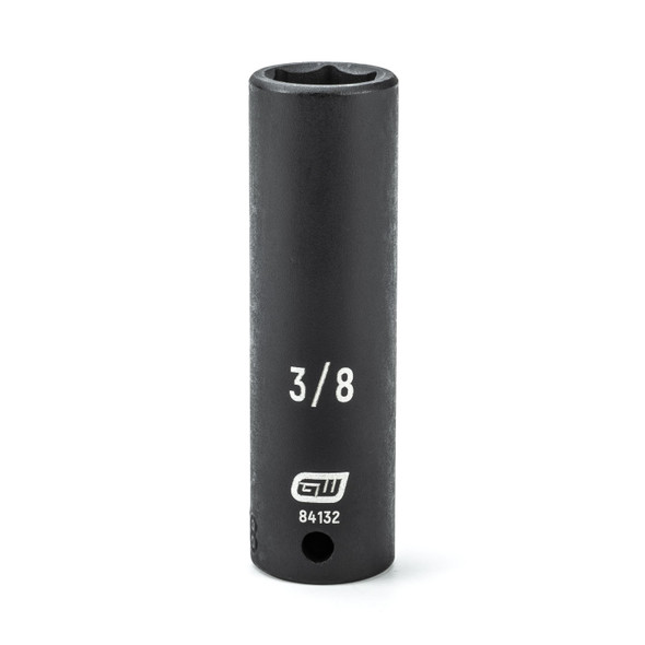 GearWrench 1/4 Inch Drive 6 Point Deep Impact SAE Socket 3/8 Inch - 84132