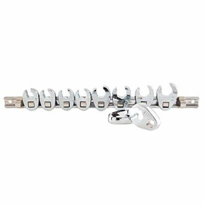 SUNEX 3/8" Drive 10 Piece Metric Flare Nut Crowfoot Wren