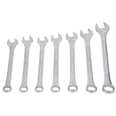 SUNEX 7 Pc Metric Raised Panel Jumbo Combination Wrench