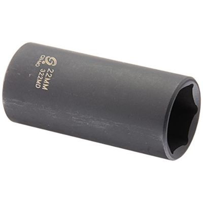 SUNEX SOC 22MM 3/8D IMP 6PT DP
