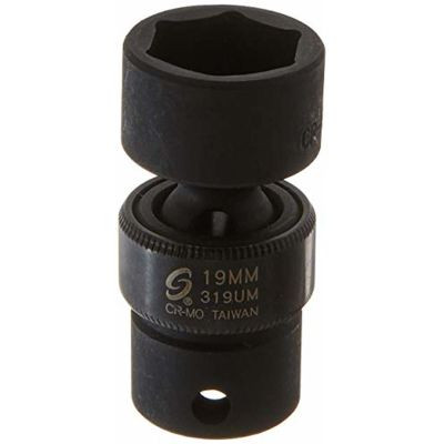 SUNEX SOC 19MM 3/8D IMP UNIV 6PT