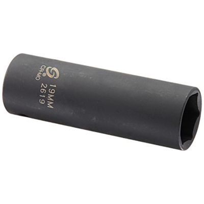 SUNEX SOC 19MM 1/2D IMP 6PT DP XTW