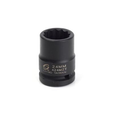 SUNEX 3/4 in. Drive 12-Point 24 mm Thin Wal