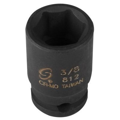 SUNEX SOC 3/8 1/4D IMP 6PT - SUN812