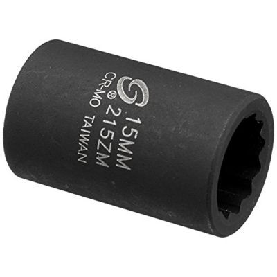 SUNEX SOC 15MM 1/2D IMP 12PT
