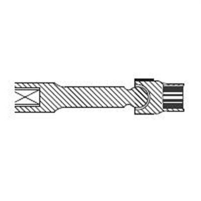 SUNEX 1/2"DR 9/16" 12PT DRIVELINE IMP SKT