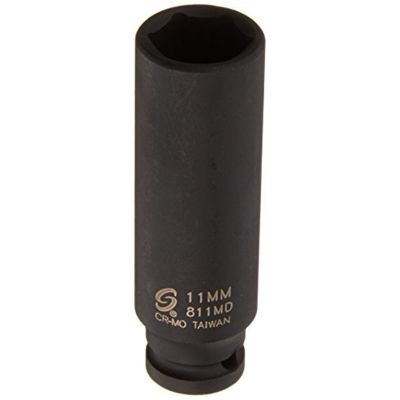 SUNEX SOC 11MM 1/4D IMP 6PT DP