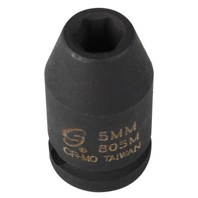 SUNEX SOC 5MM 1/4D IMP 6PT