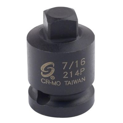 SUNEX SOC 7/16 1/2D IMP PIPE PLG MALE BLK
