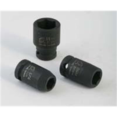 SUNEX SOC 9MM 1/4D IMP 6PT BLK