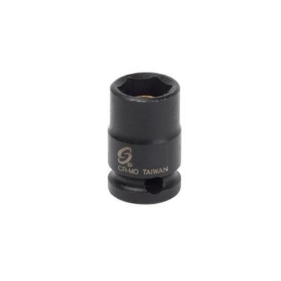 SUNEX SOC 12MM 3/8D IMP MAG 6PT BLK