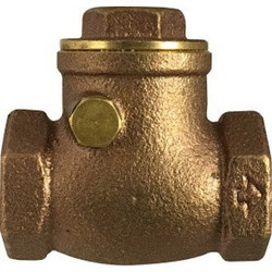 Midland Brass Swing Check Valve