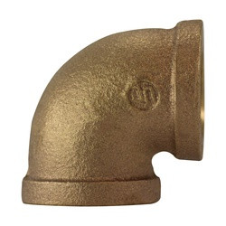 Midland 1/2" Domestic Bronze 90° Elbow Fitting
