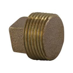 Midland Bronze Solid Square Head Plug Fitting