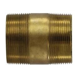 Midland 2" Sch 80 Red Brass Nipples