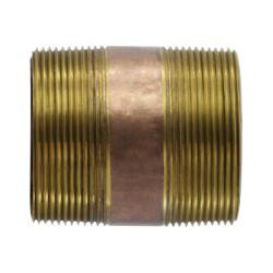Midland 4" Sch 80 Red Brass Nipples