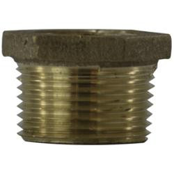 Midland Lead-Free Red Brass Hex Bushing