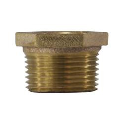 Midland Red Brass Hex Bushing