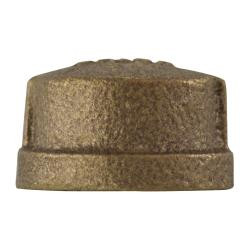 Midland Red Brass Cap Fitting