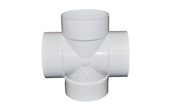 Normandy 4" SDR35 Solvent Weld Cross