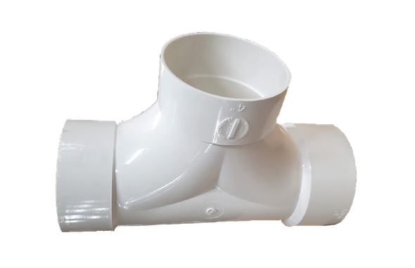 Normandy 4" Solvent Weld SDR35 DWV x S&D Cleanout Fitting