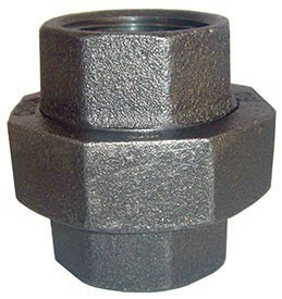 300# Extra Heavy Black Malleable Iron Union